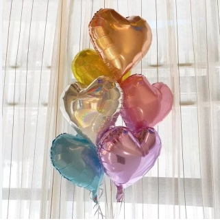 KALP VE YILDIZ FOLYO BALON